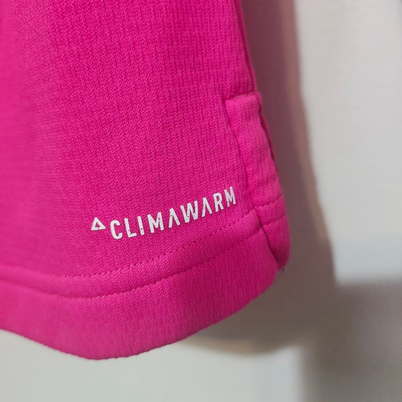 Women's Adidas Pink ClimaWarm Hoodie S - Picture 5 of 6
